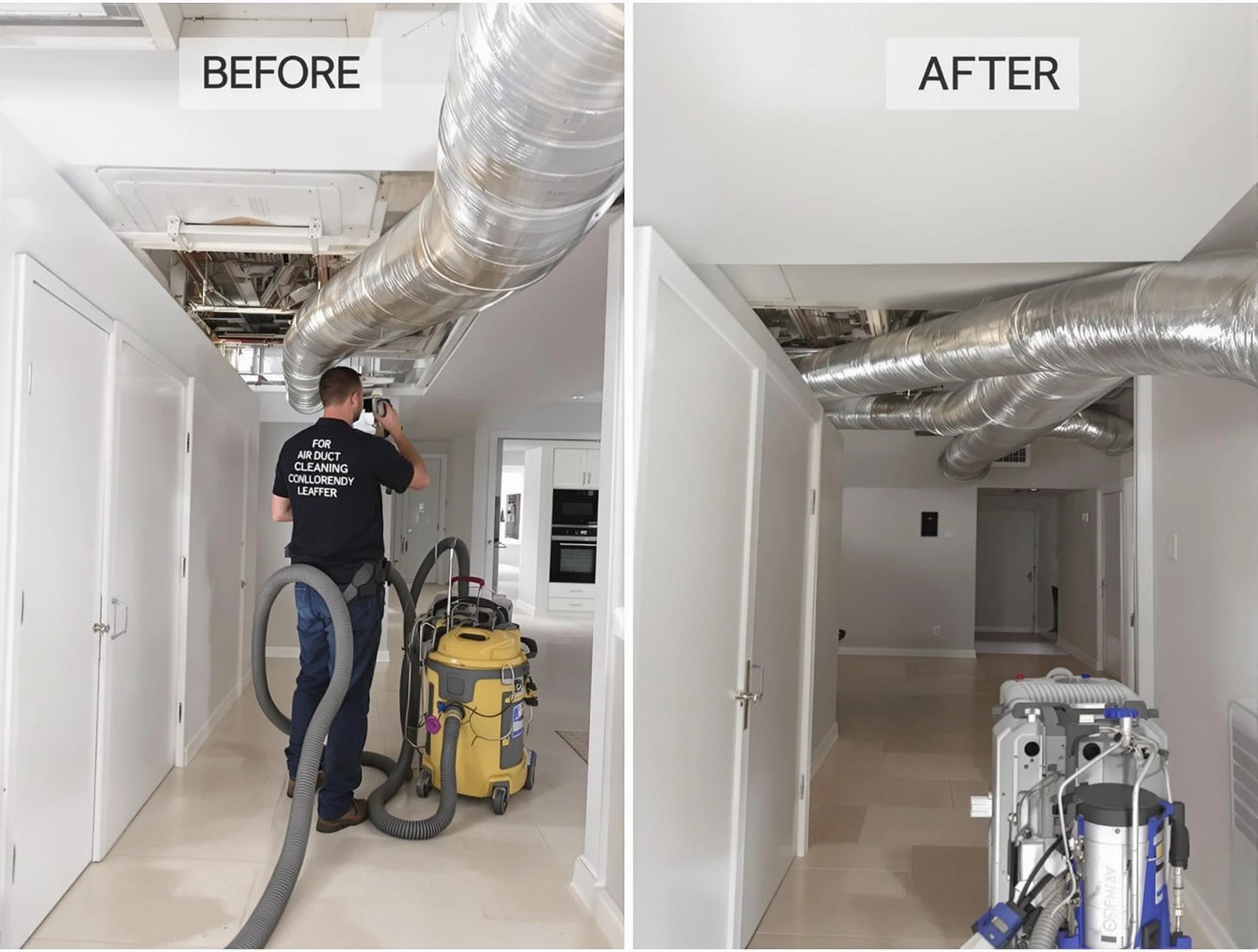 Pleasant View Air Duct Cleaning professional performing thorough air duct cleaning in Pleasant View