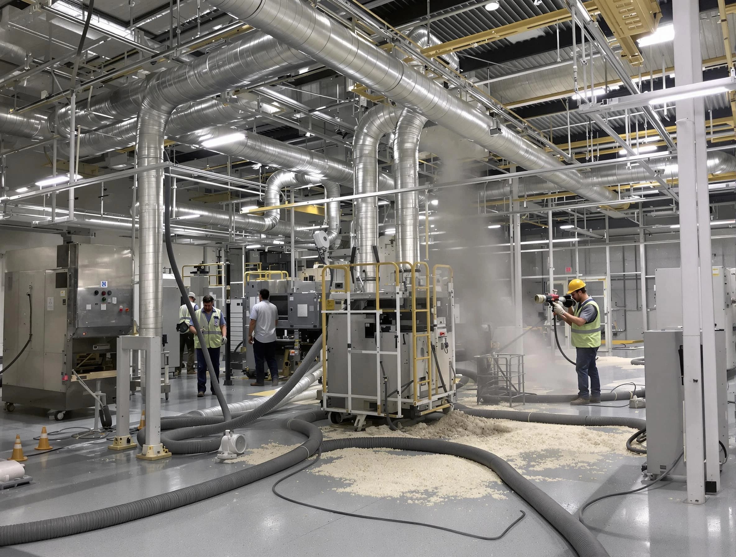 Heavy-duty industrial duct cleaning by Pleasant View Air Duct Cleaning in Pleasant View